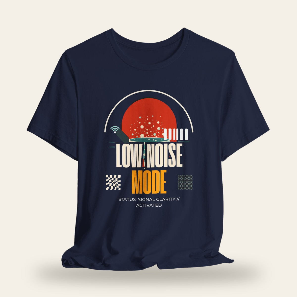 Retro Tech Minimalist T-Shirt