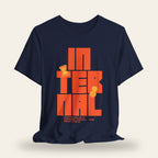 Internal Retro Graphic Lettering T-Shirt