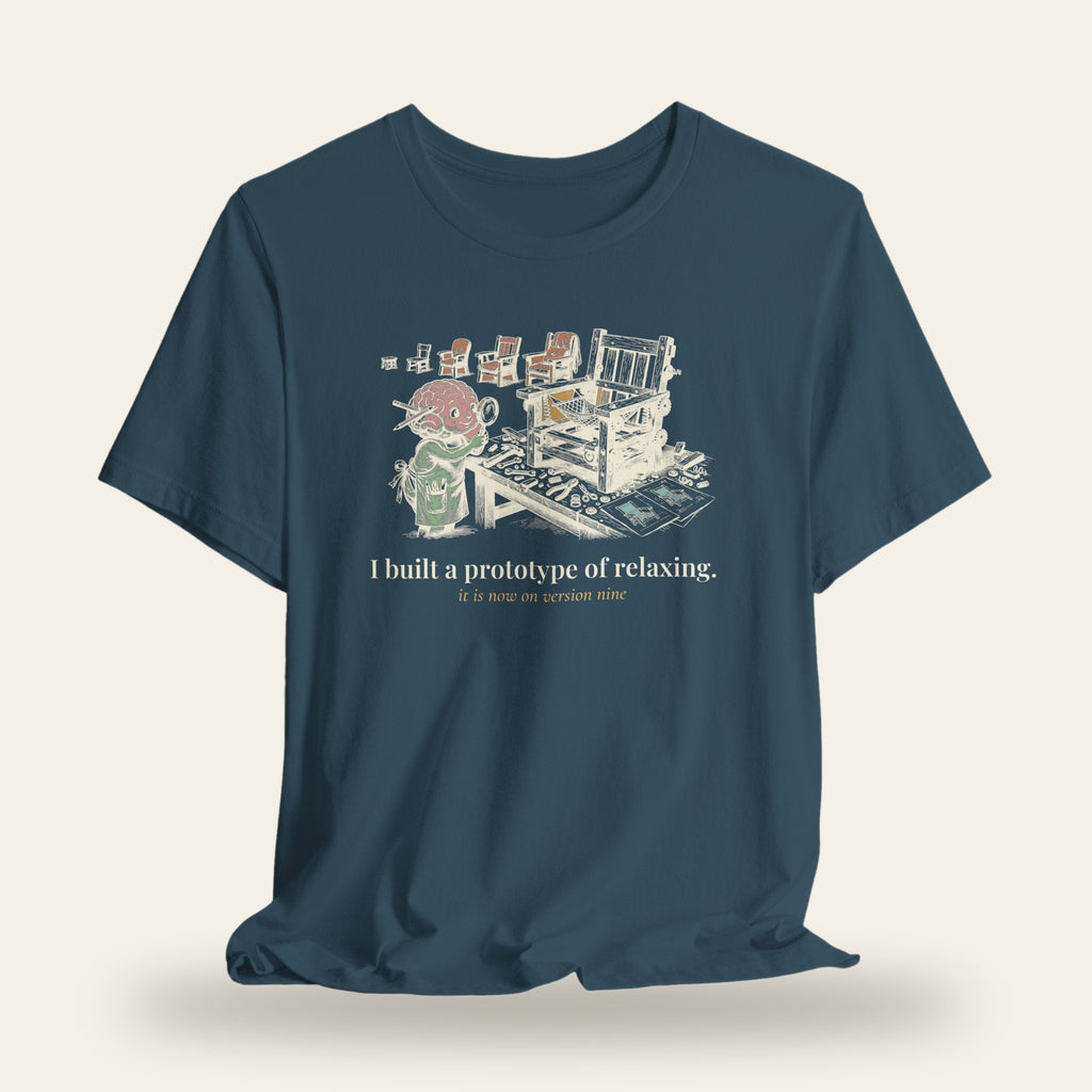 I Built a Prototype of Relaxing T-Shirt