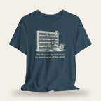 She Chooses My Next Read by Knocking It Off the Shelf T-Shirt