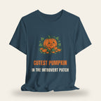 Cutest Pumpkin in the Introvert Patch T-Shirt