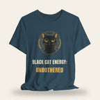 Black Cat Energy: Unbothered T-Shirt