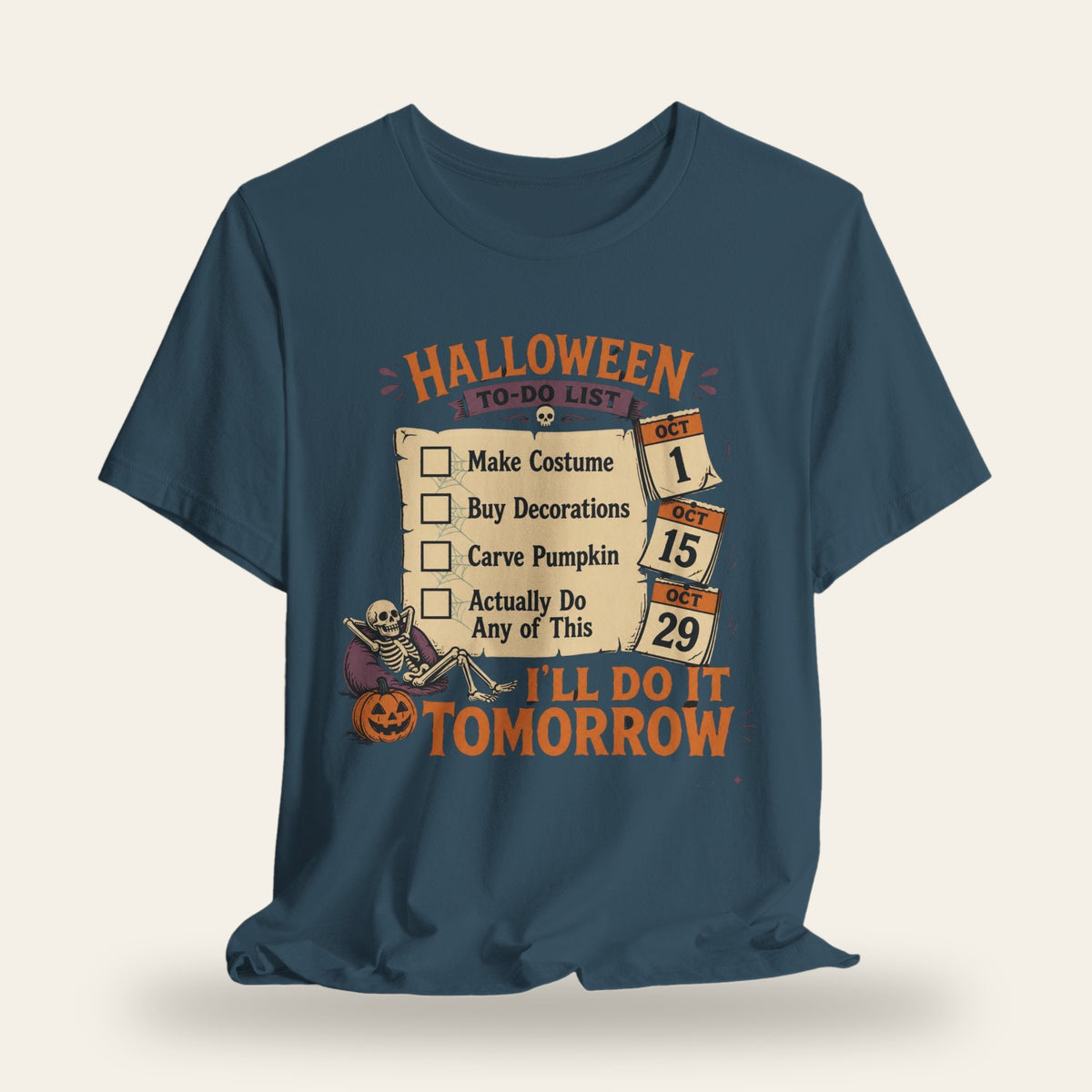 Halloween To-Do List T-Shirt