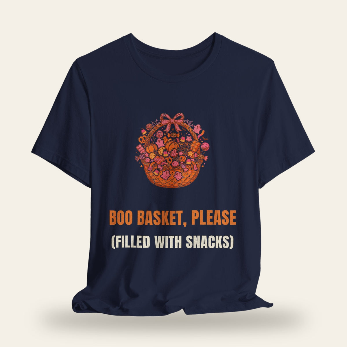 Boo Basket Please (Filled with Snacks) T-Shirt