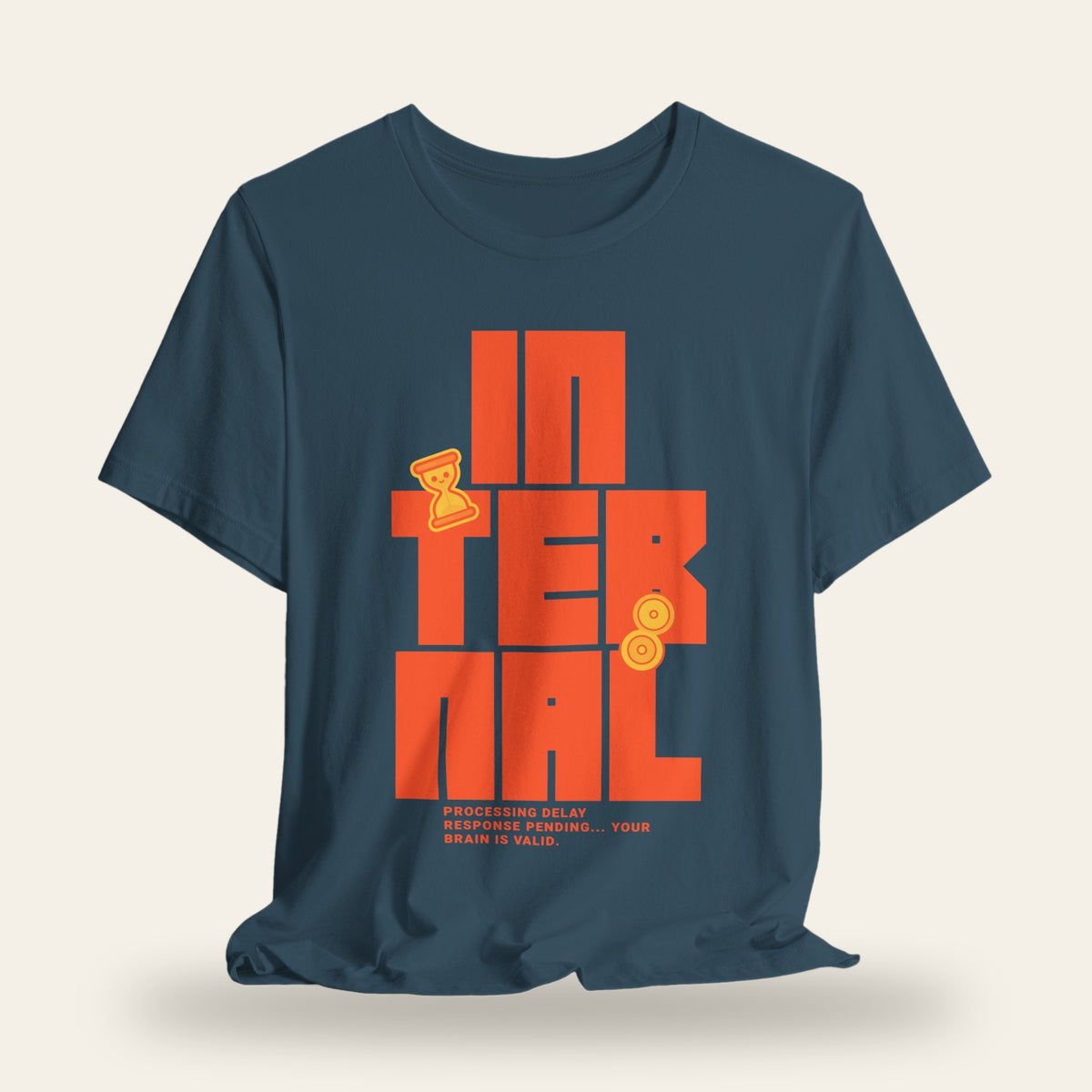 Internal Retro Graphic Lettering T-Shirt