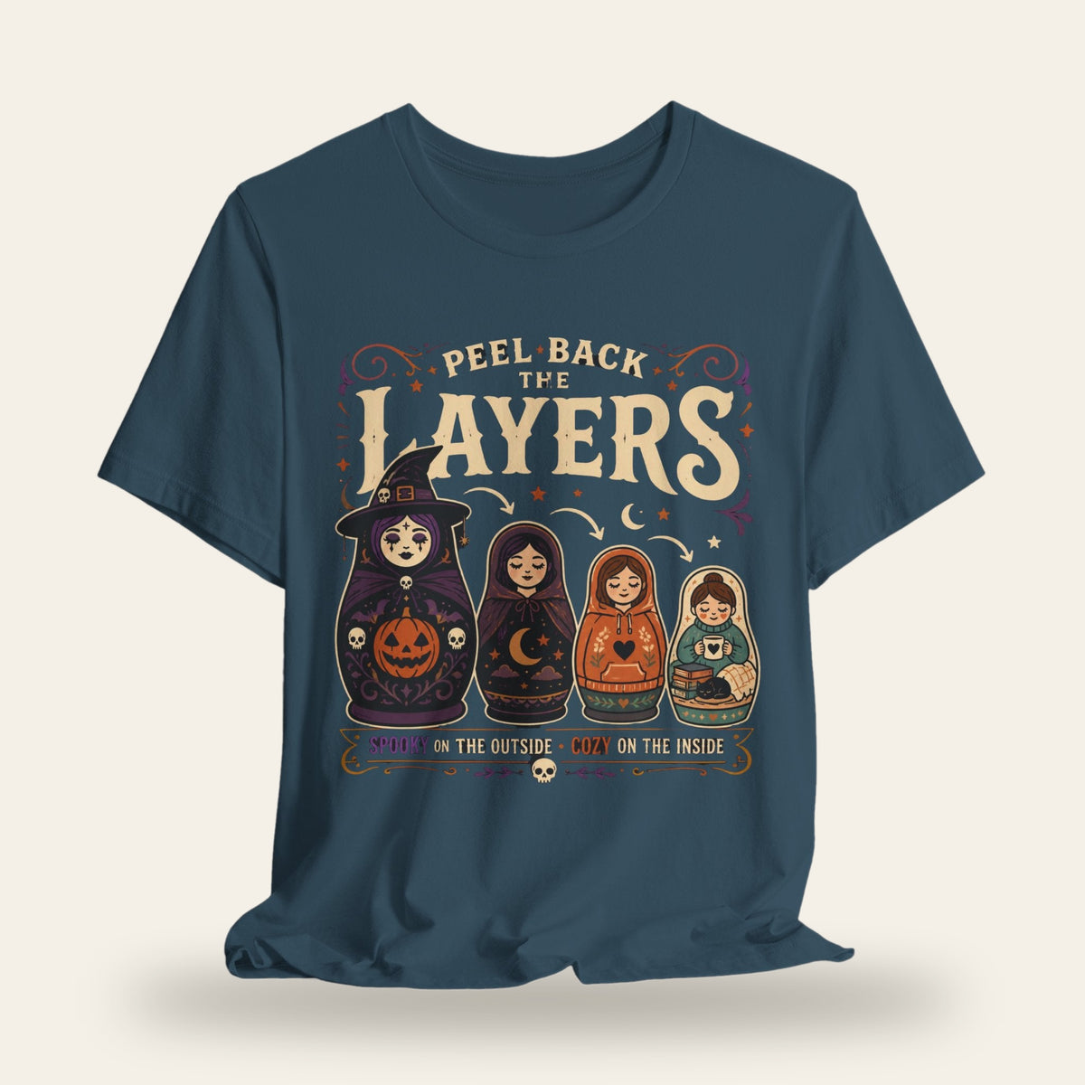 Halloween Peel Back the Layer T-Shirt