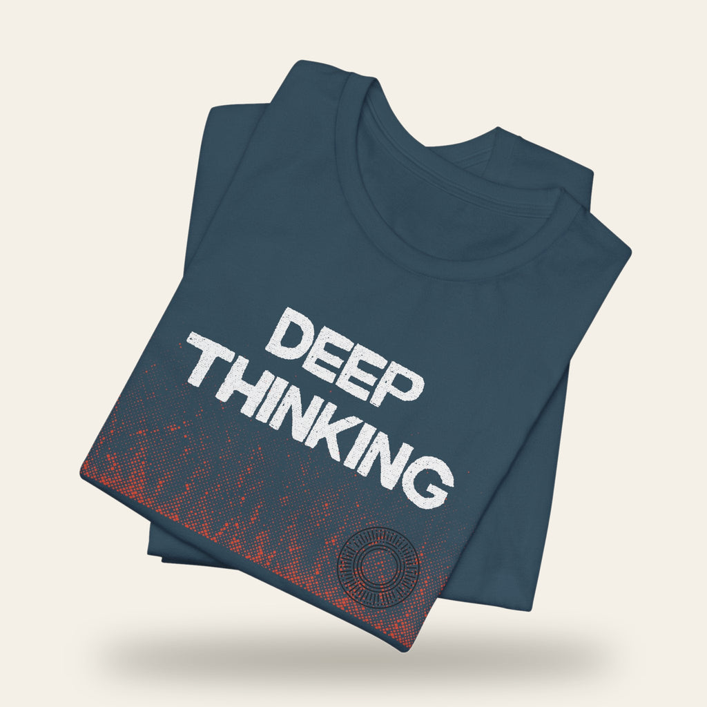 Deep Thinking Halftone T-Shirt