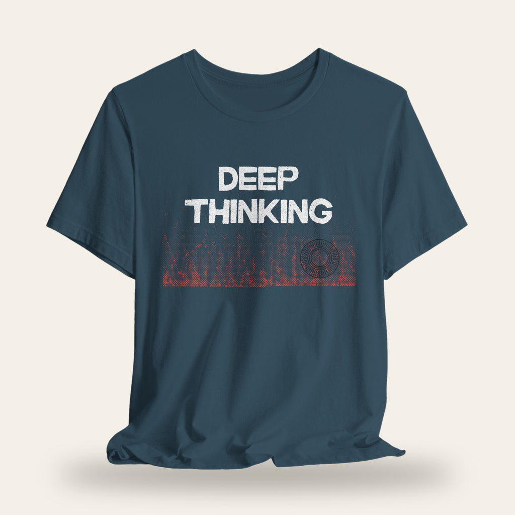 Deep Thinking Halftone T-Shirt